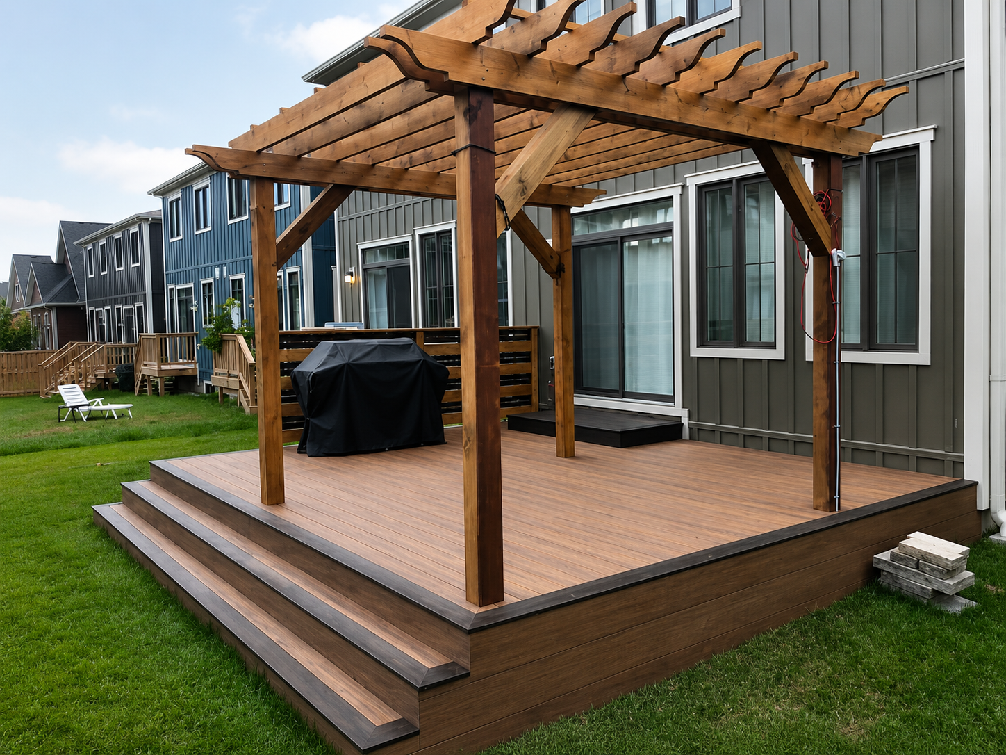Custom deck installation Collingwood