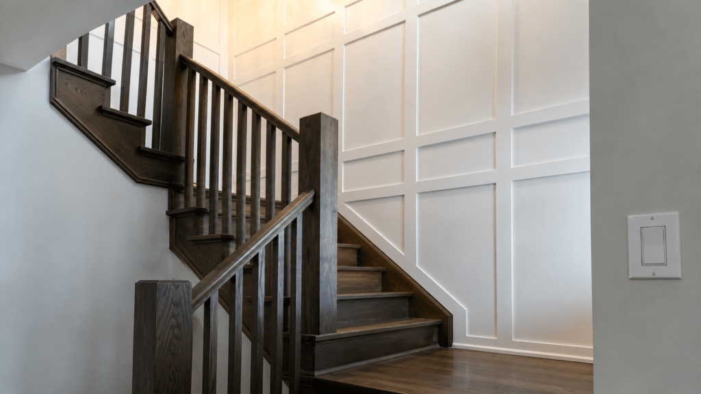 Modern Basement Wainscoting Renovation