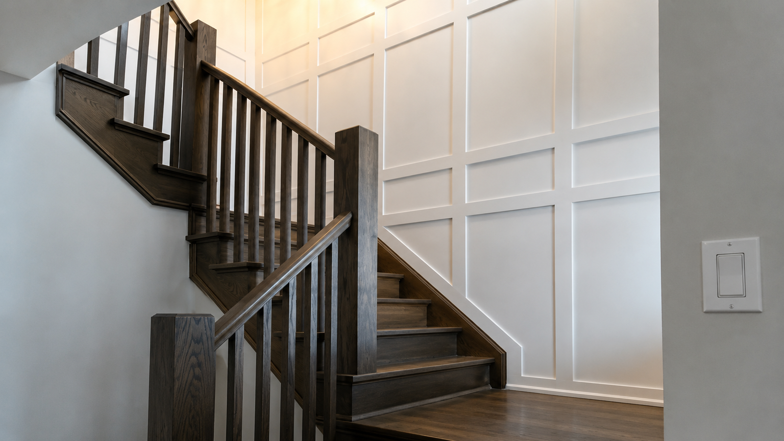 Modern Basement Wainscoting Renovation