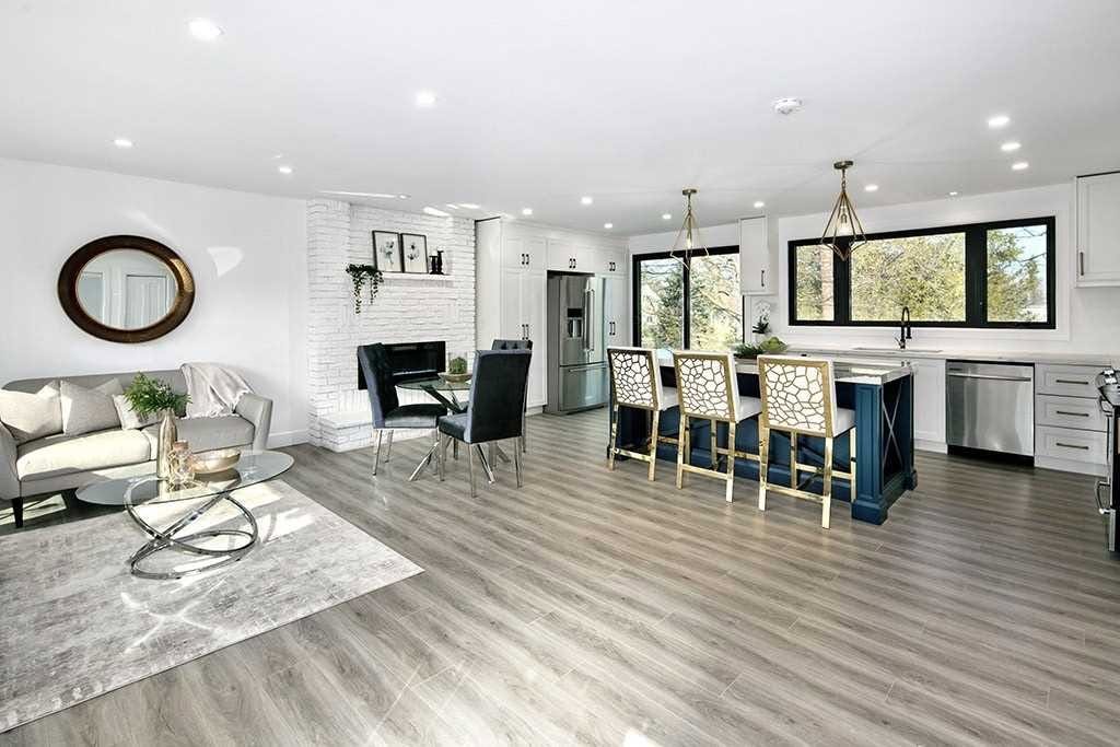 Complete kitchen and Living Space Reno.