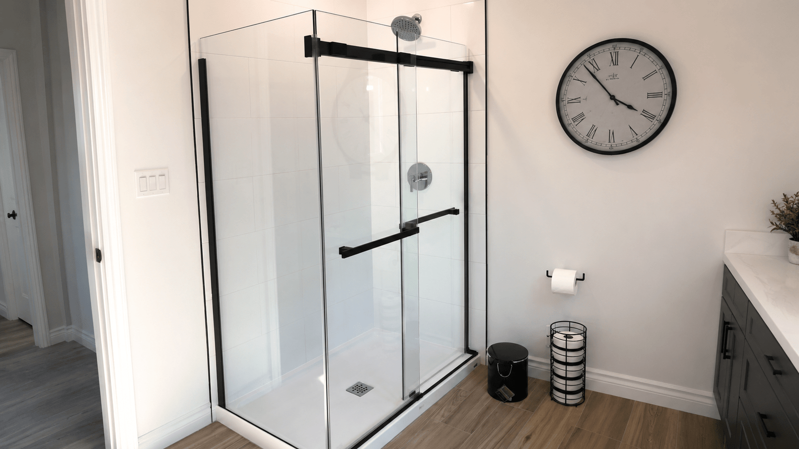 bathroom finishing Tiny Township