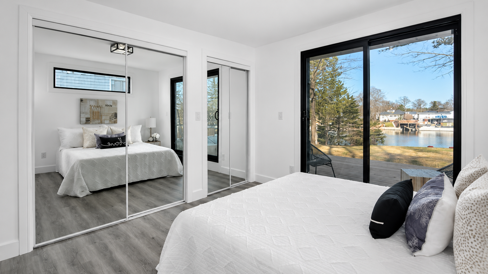 modern bedroom renovation collingwood