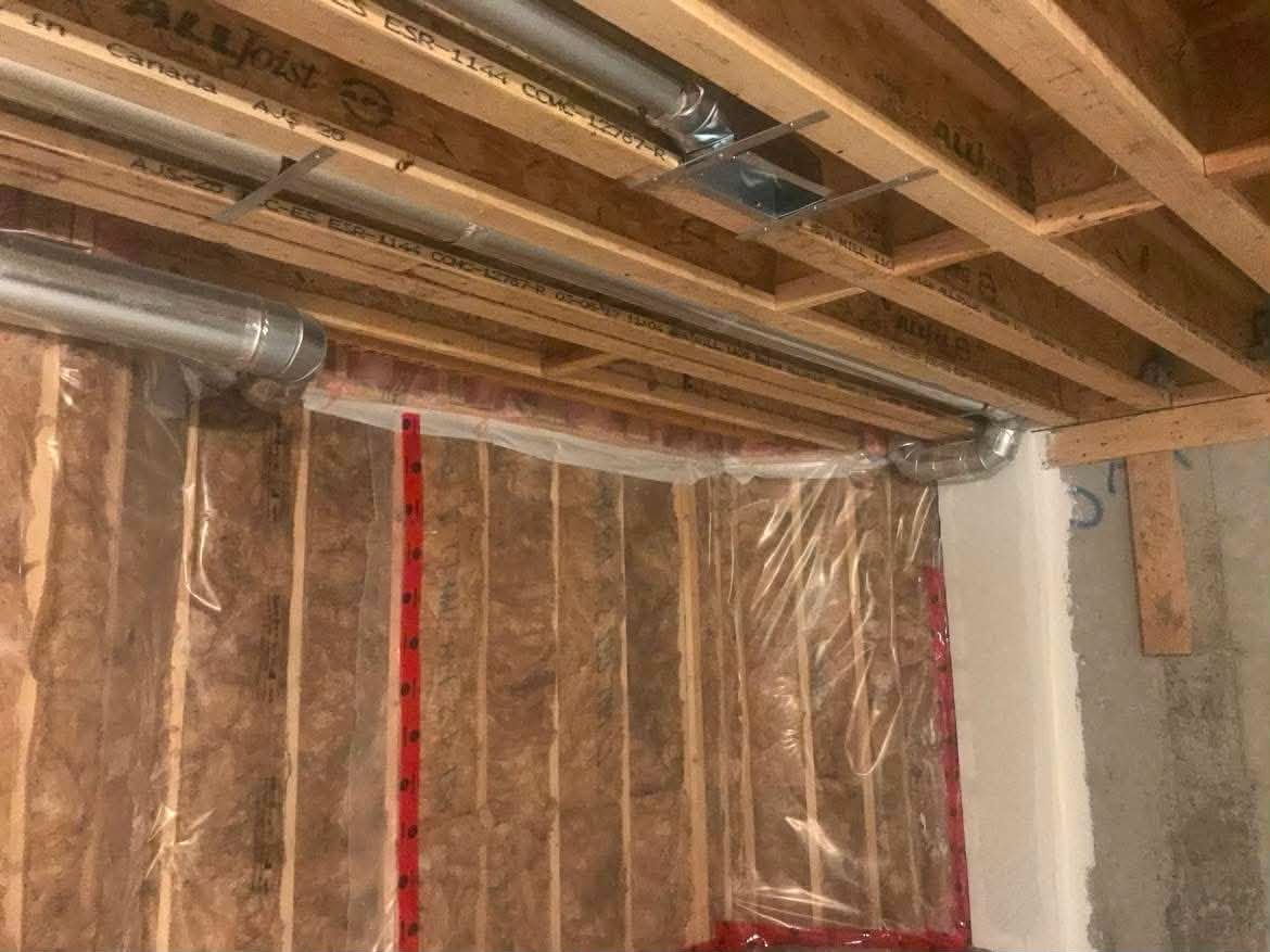 Basement Framing and Insulation Installation