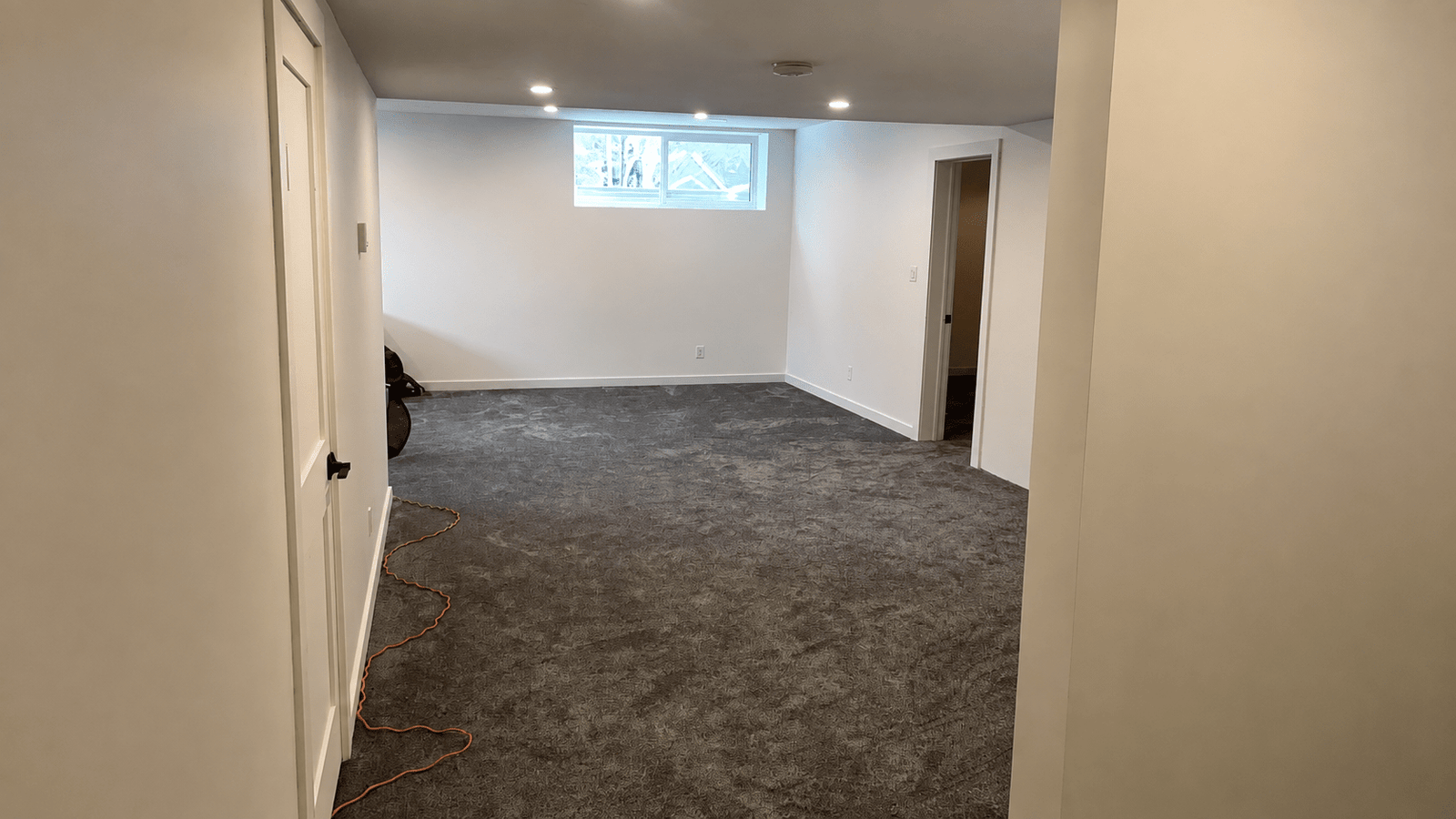 Basement renovation Collingwood ON