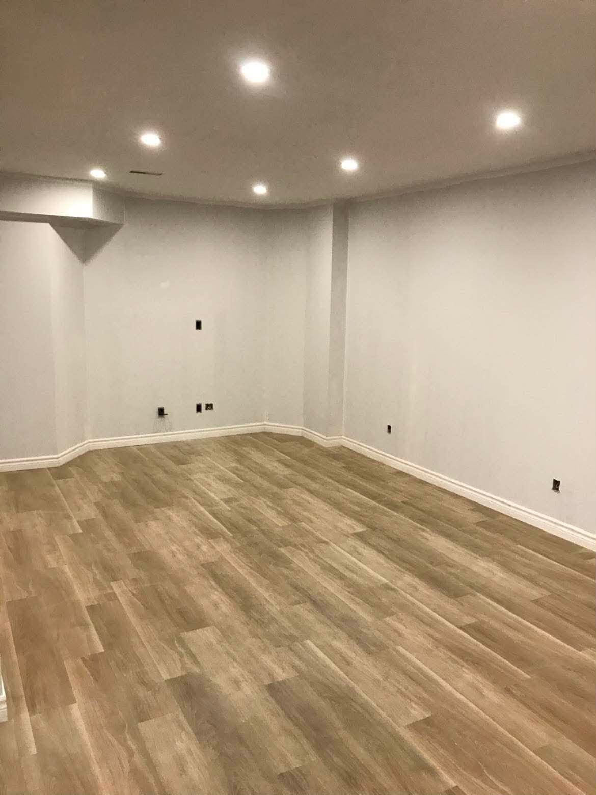Modern Basement Bathroom Finishing Project in Wasaga Beach Ontario