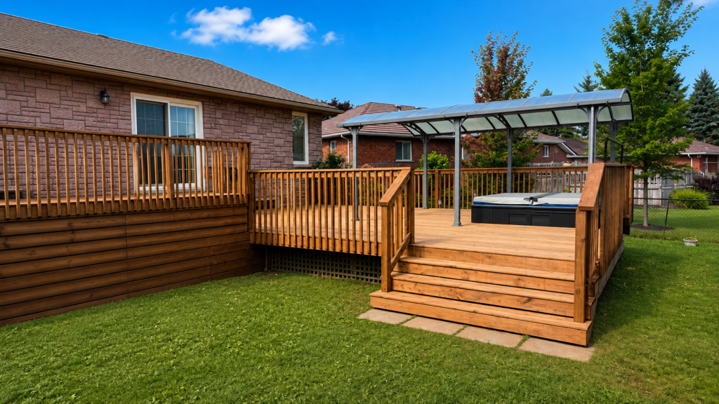 Deck replacement Wasaga Beach